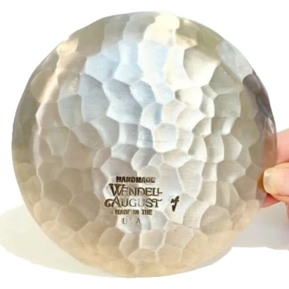 Vintage Wendell August Aluminum Coaster Dolphins Ocean Sea Decorative Plate Cute - Picture 3 of 6